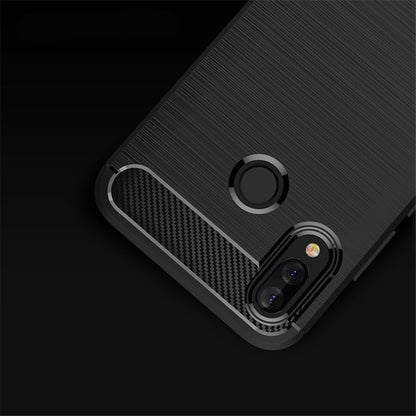 Maska za Huawei P20 Lite, Techsuit, Karbon, Crna