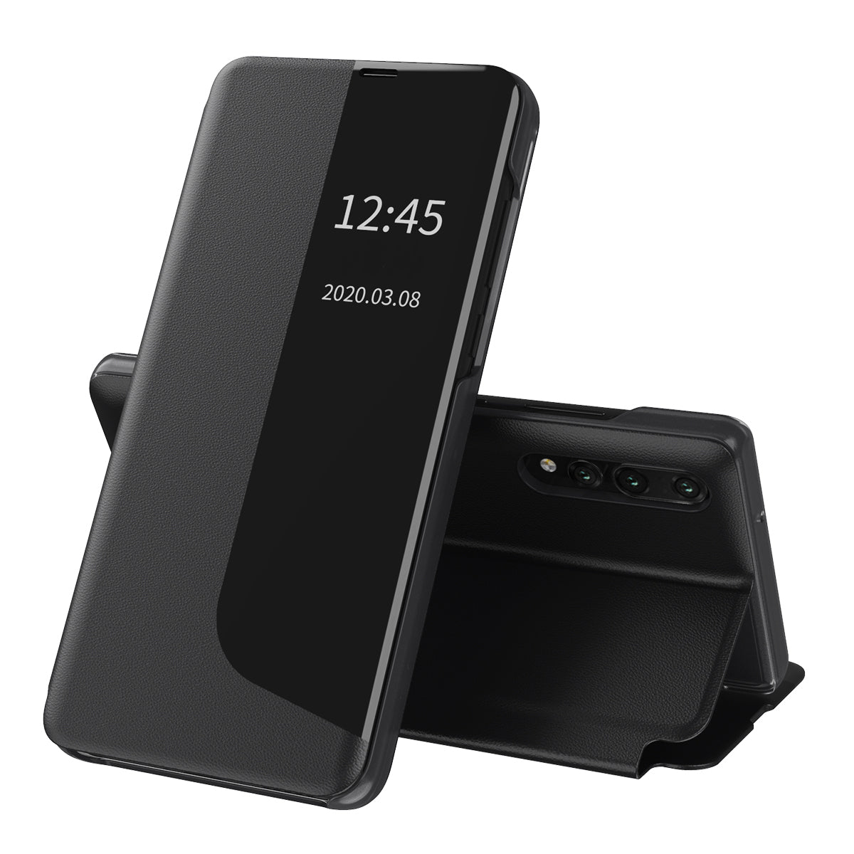 Maska za Huawei P20 Pro, Techsuit, eFold, Crna