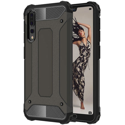 Maska za Huawei P20 Pro, Techsuit, Hybrid Armor, Crna