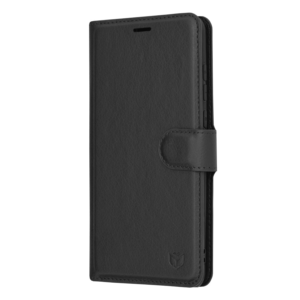Futrola za Huawei P20 Pro, Techsuit, Leather Folio, Crna