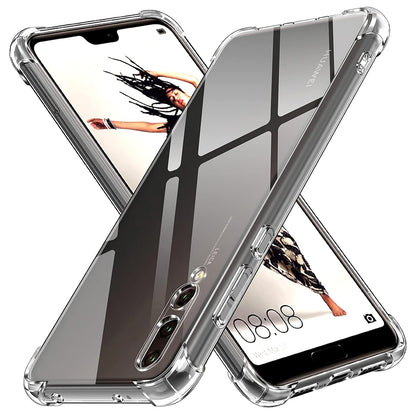 Maska za Huawei P20 Pro, Techsuit, Shockproof Clear, Prozirna