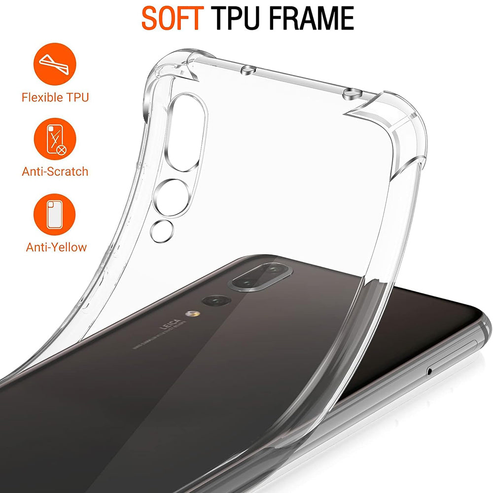Maska za Huawei P20 Pro, Techsuit, Shockproof Clear, Prozirna