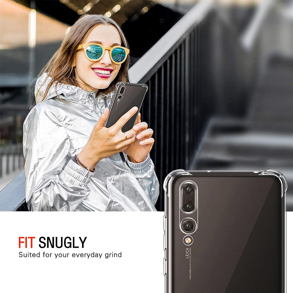 Maska za Huawei P20 Pro, Techsuit, Shockproof Clear, Prozirna