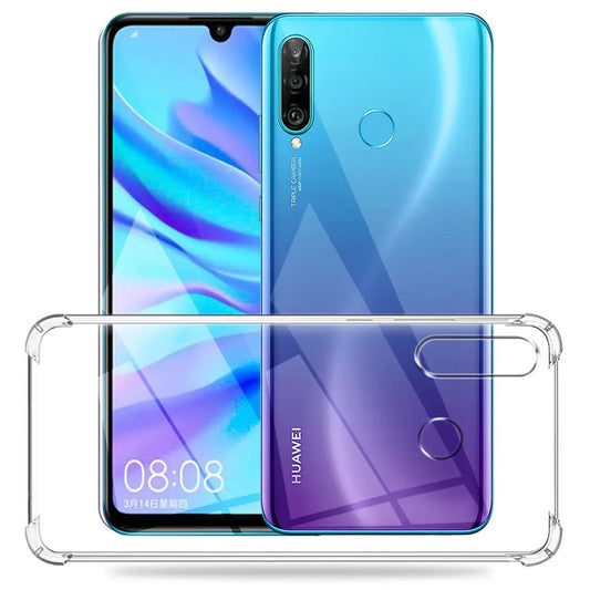 Maska za Huawei P30 lite New Edition / P30 lite, Techsuit, Shockproof Clear, Prozirna