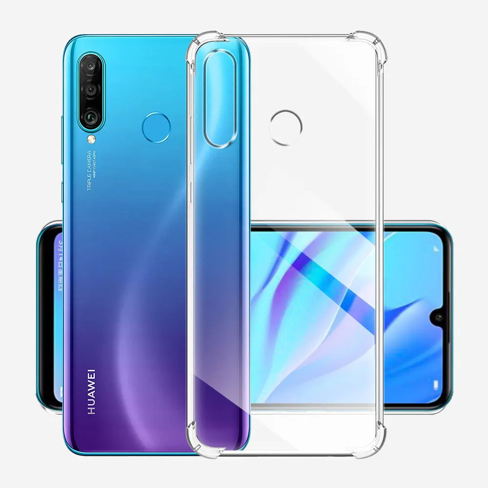 Maska za Huawei P30 lite New Edition / P30 lite, Techsuit, Shockproof Clear, Prozirna