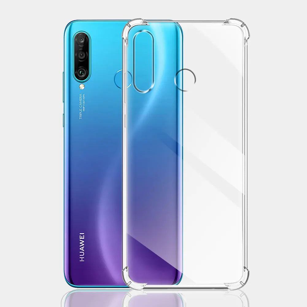 Maska za Huawei P30 lite New Edition / P30 lite, Techsuit, Shockproof Clear, Prozirna