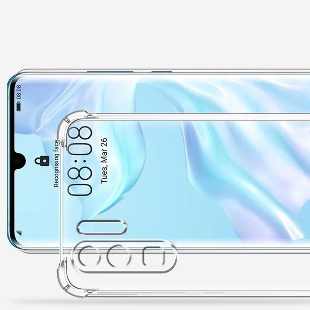Maska za Huawei P30 Pro New Edition / P30 Pro, Techsuit, Shockproof Clear, Prozirna
