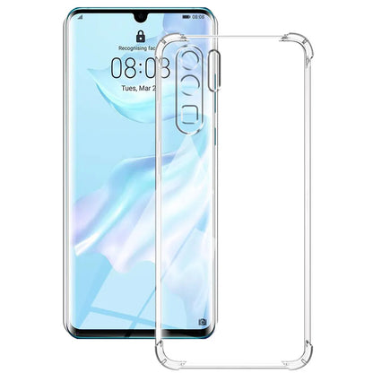Maska za Huawei P30 Pro New Edition / P30 Pro, Techsuit, Shockproof Clear, Prozirna