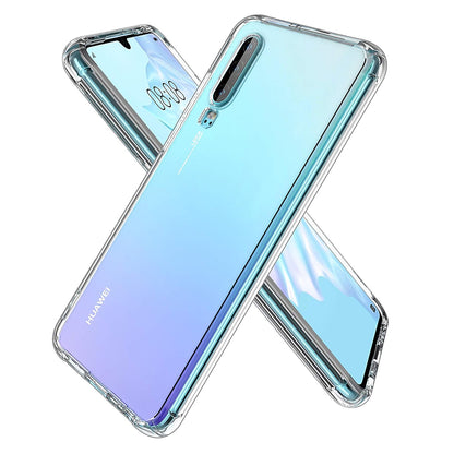 Maska za Huawei P30, Techsuit, Shockproof Clear, Prozirna