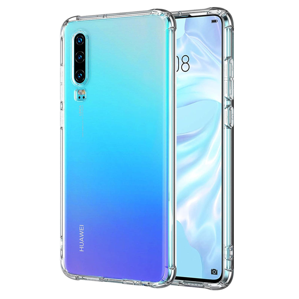 Maska za Huawei P30, Techsuit, Shockproof Clear, Prozirna