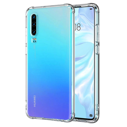 Maska za Huawei P30, Techsuit, Shockproof Clear, Prozirna