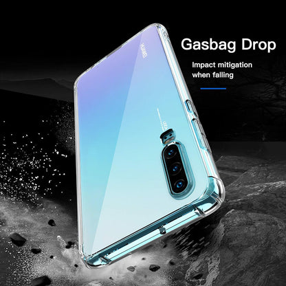 Maska za Huawei P30, Techsuit, Shockproof Clear, Prozirna
