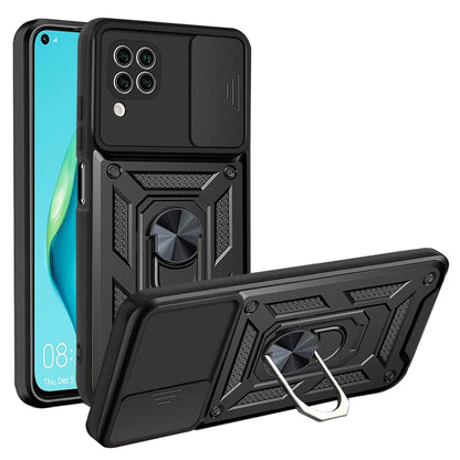 Maska za Huawei P40 lite 4G, Techsuit, CamShield, Crna