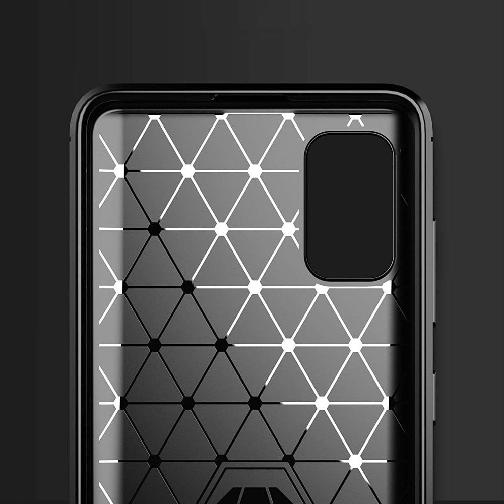 Maska za Huawei P40 Pro, Techsuit, Karbon, Crna