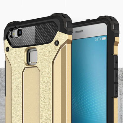 Maska za Huawei P9 lite (2016), Techsuit, Hybrid Armor, Crna