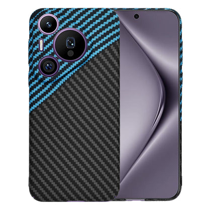 Maska za Huawei Pura 70 Pro, Techsuit, Carbonite FiberShell, Crno Plava