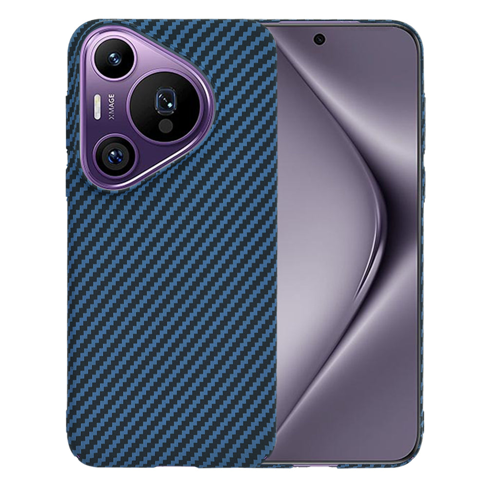 Maska za Huawei Pura 70 Pro, Techsuit, Carbonite FiberShell, Tirkizna
