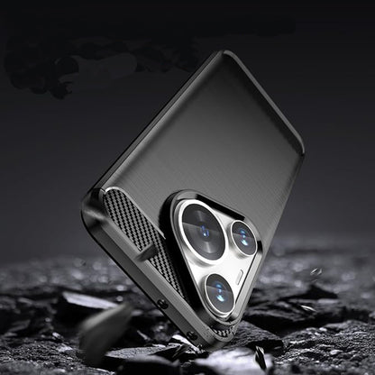 Maska za Huawei Pura 70, Techsuit, Karbon, Plava