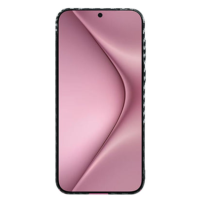 Maska za Huawei Pura 70, Techsuit, Carbonite FiberShell, Crno Siva