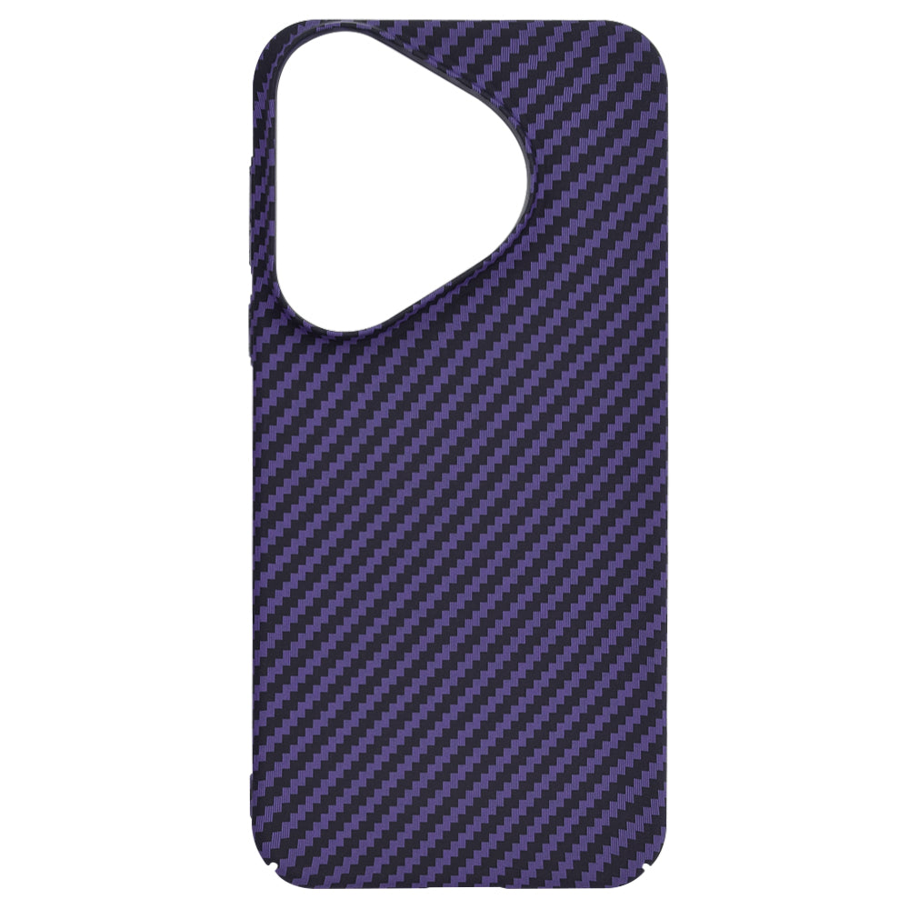 Maska za Huawei Pura 70, Techsuit, Carbonite FiberShell, Ljubičasta
