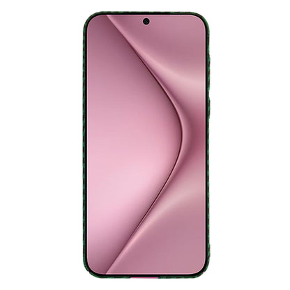 Maska za Huawei Pura 70, Techsuit, Carbonite FiberShell, Zelena