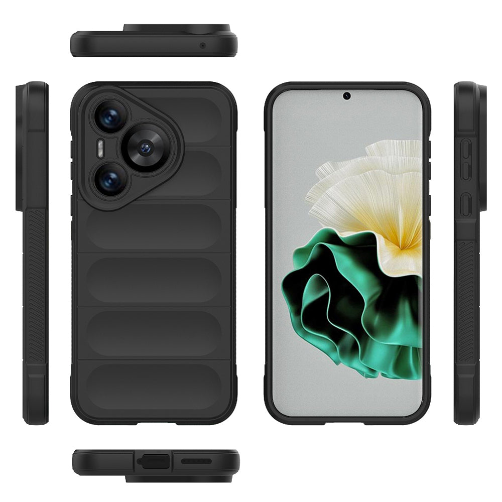 Maska za Huawei Pura 70, Techsuit, Magic Shield, Crna