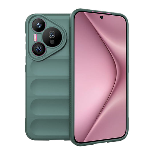 Maska za Huawei Pura 70, Techsuit, Magic Shield, Zelena