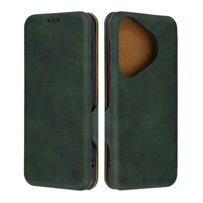 Futrola za Huawei Pura 70, Techsuit, Safe Wallet Plus, Zelena