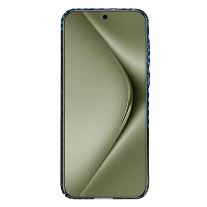 Maska za Huawei Pura 70 Ultra, Techsuit, Carbonite FiberShell, Crno Plava