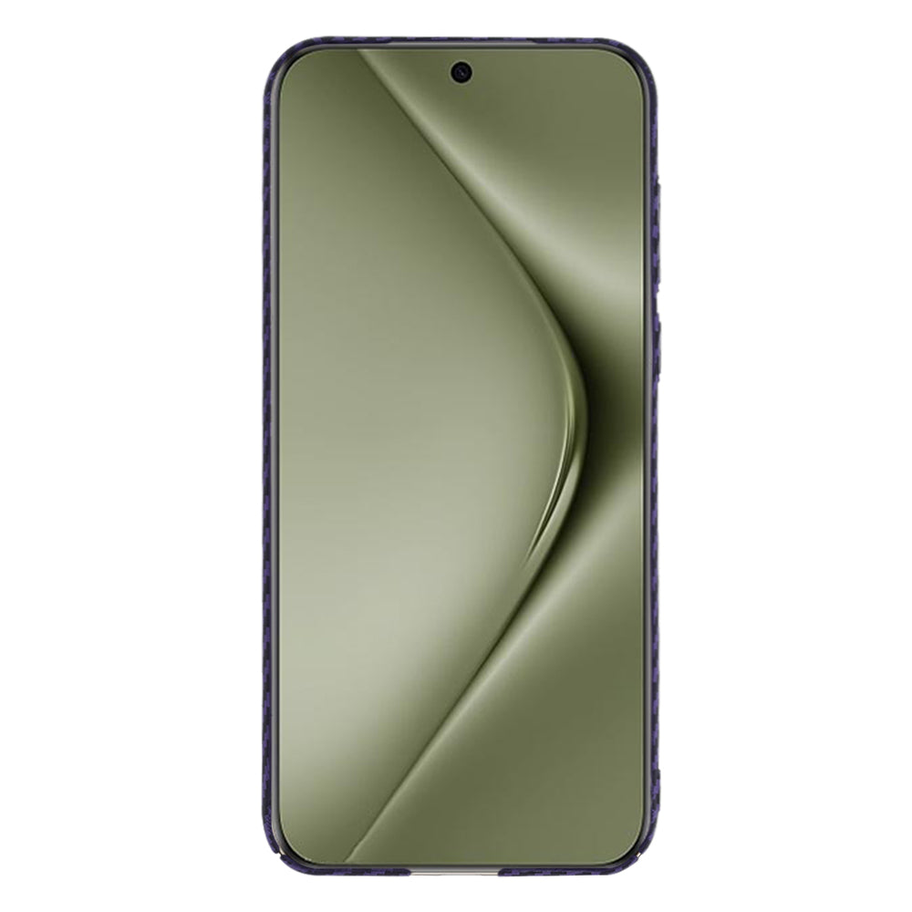 Maska za Huawei Pura 70 Ultra, Techsuit, Carbonite FiberShell, Ljubičasta