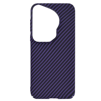 Maska za Huawei Pura 70 Ultra, Techsuit, Carbonite FiberShell, Ljubičasta