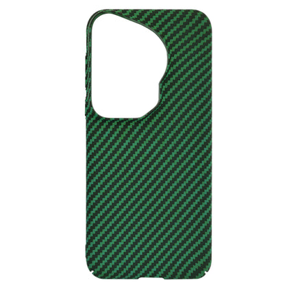 Maska za Huawei Pura 70 Ultra, Techsuit, Carbonite FiberShell, Zelena