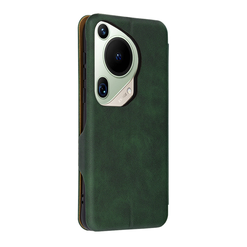 Futrola za Huawei Pura 70 Ultra, Techsuit, Safe Wallet Plus, Zelena