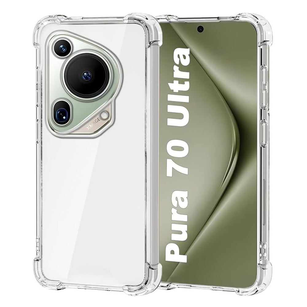 Maska za Huawei Pura 70 Ultra, Techsuit, Shockproof Clear, Prozirna