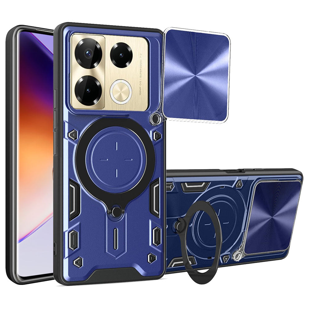 Maska za Infinix Note 40 Pro+, Techsuit, CamGuard Pro, Plava