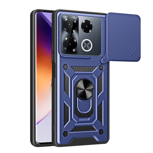 Maska za Infinix Note 40 Pro+, Techsuit, CamShield, Plava