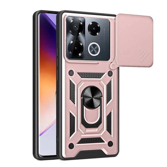 Maska za Infinix Note 40 Pro+, Techsuit, CamShield, Roza