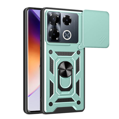 Maska za Infinix Note 40 Pro+, Techsuit, CamShield, Zelena