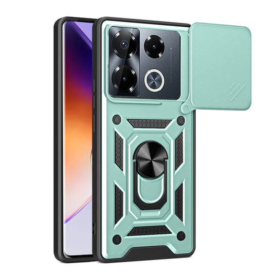 Maska za Infinix Note 40 Pro+, Techsuit, CamShield, Zelena