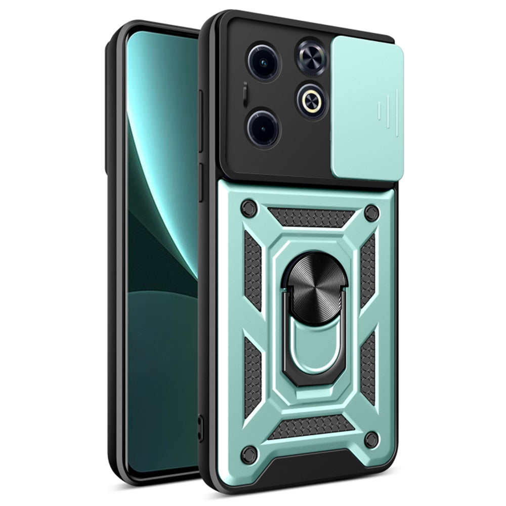 Maska za Infinix Smart 8 / Hot 40i, Techsuit, CamShield, Zelena