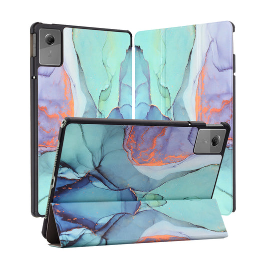 Futrola za Lenovo Idea Tab 11, Techsuit, FoldPro Green Time, Višebojna