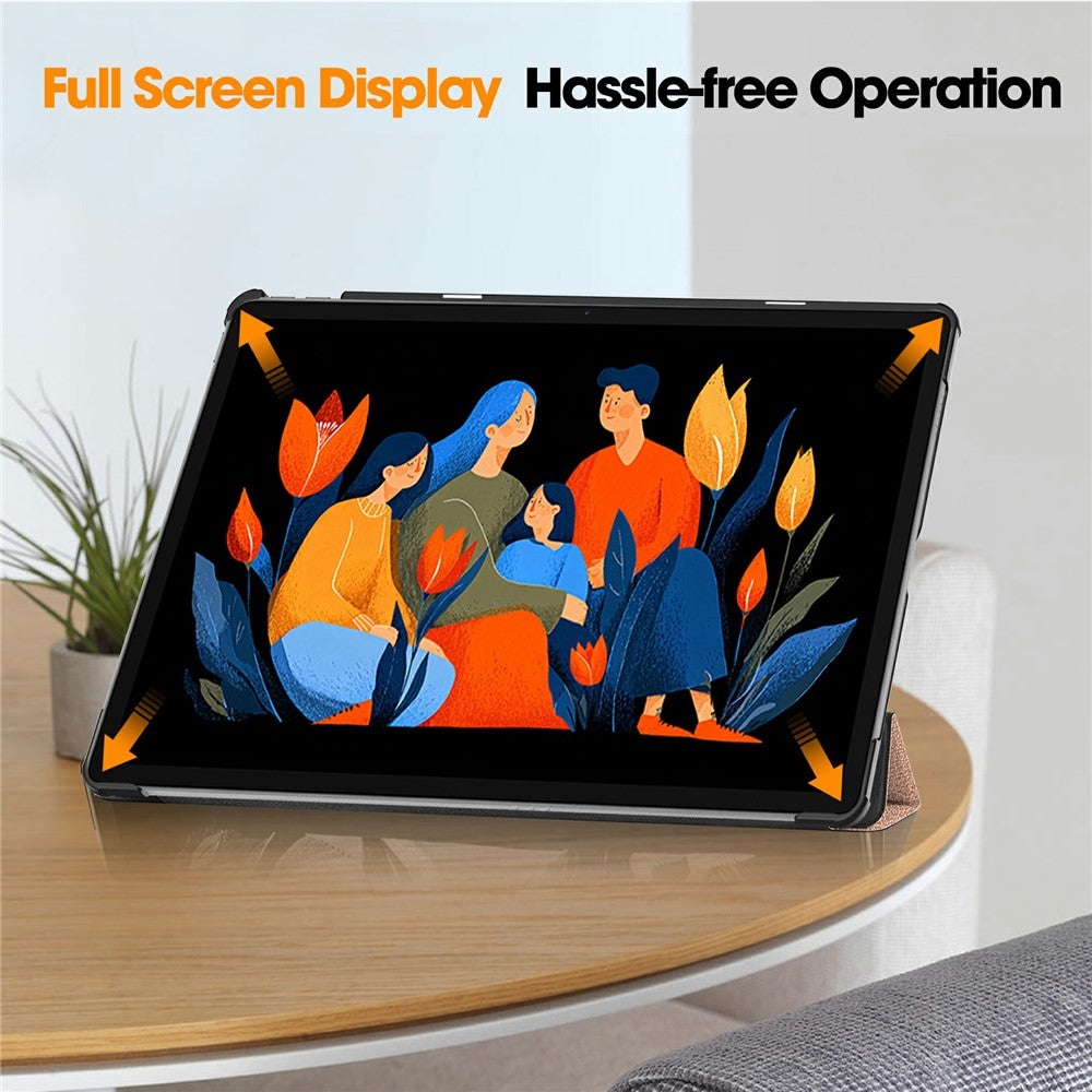 Futrola za Lenovo Idea Tab Plus, Techsuit, FoldPro, Ružičasto Zlato