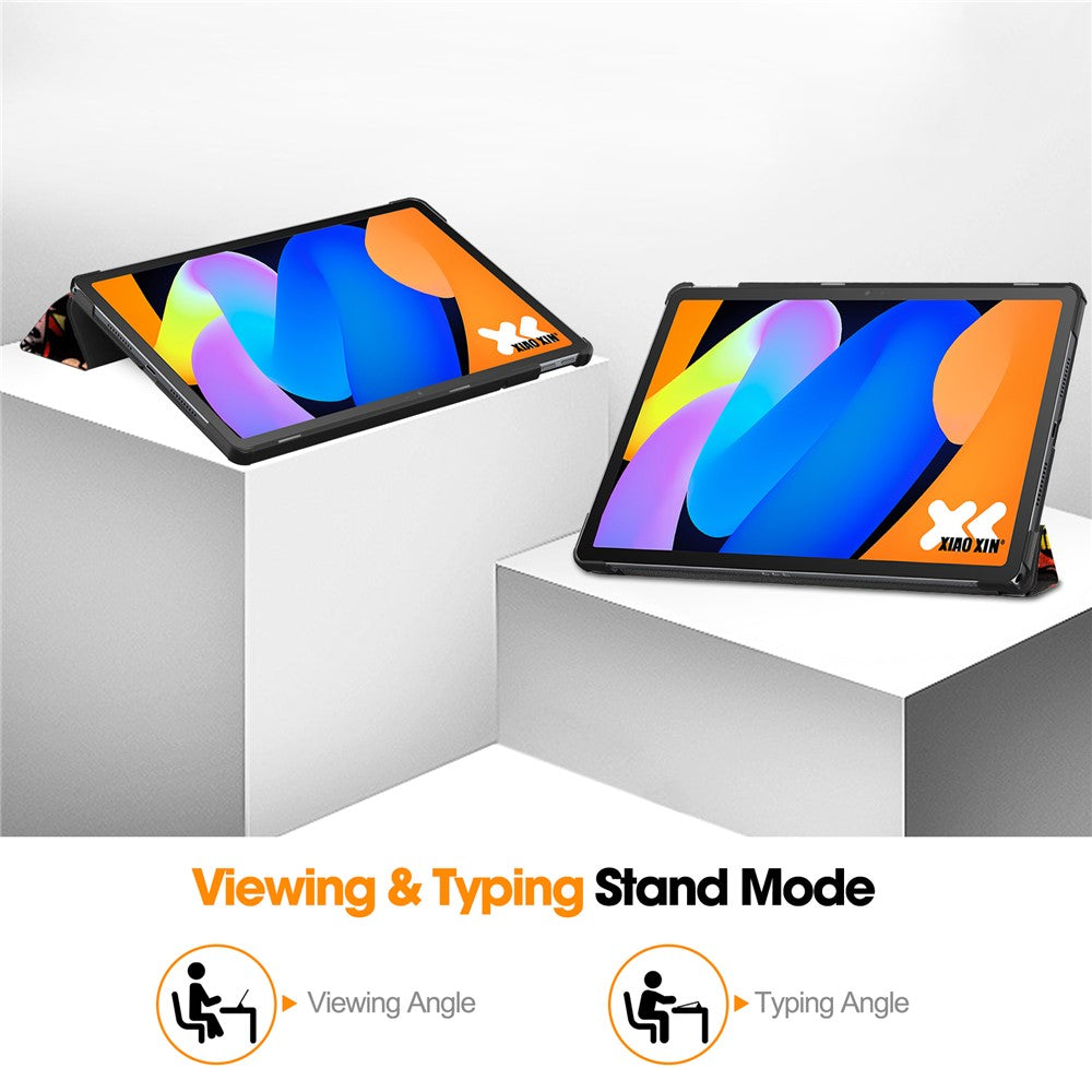 Futrola za Lenovo Idea Tab Plus, Techsuit, FoldPro Urban Vibe, Višebojna