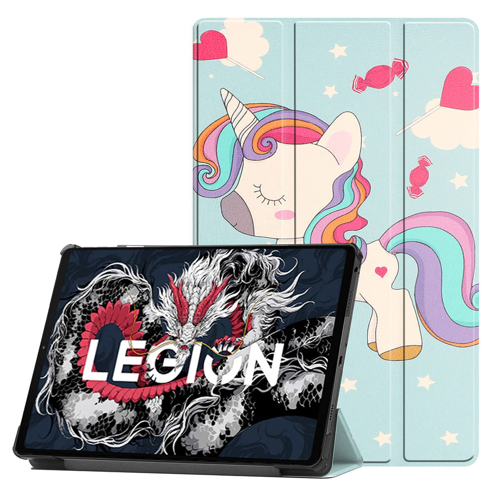 Futrola za Lenovo Legion Y700 (2025), Techsuit, FoldPro Unicorn, Višebojna