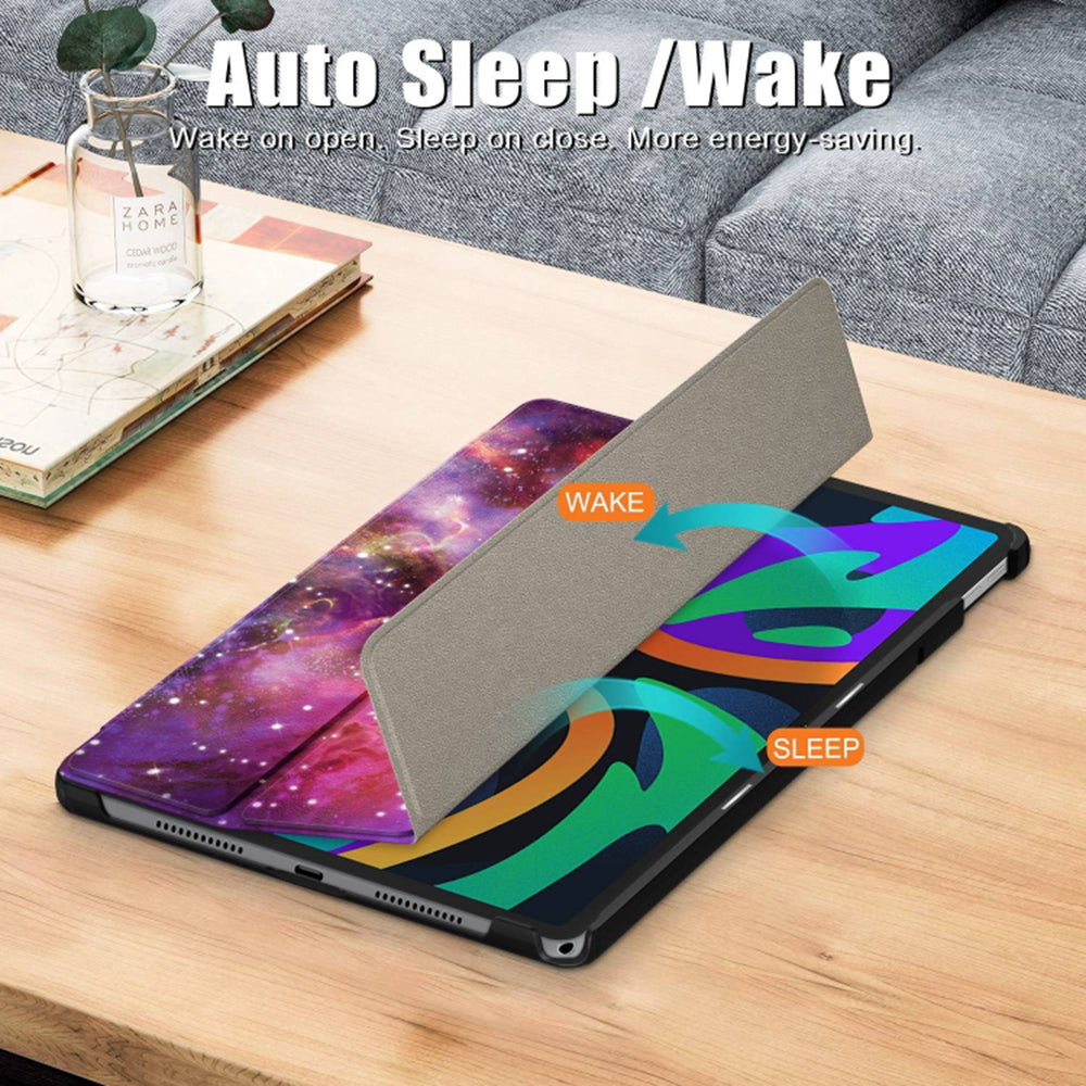 Futrola za Lenovo Tab M11, Techsuit, FoldPro Galaxy, Višebojna
