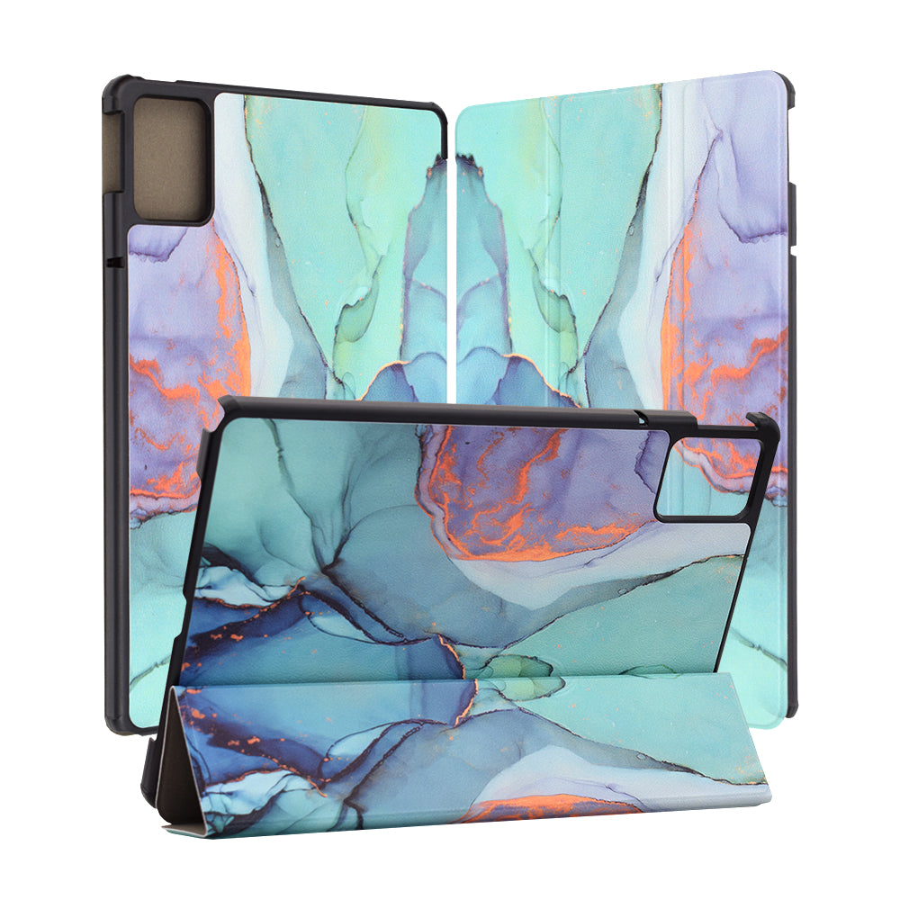 Futrola za Lenovo Tab M11, Techsuit, FoldPro Green Time, Višebojna