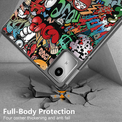 Futrola za Lenovo Tab M11, Techsuit, FoldPro Urban Vibe, Višebojna