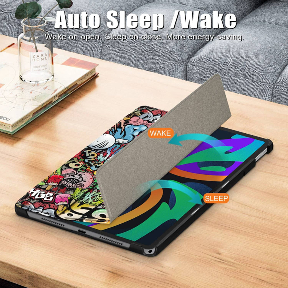 Futrola za Lenovo Tab M11, Techsuit, FoldPro Urban Vibe, Višebojna