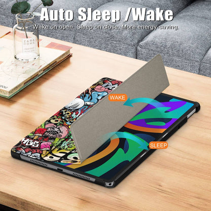 Futrola za Lenovo Tab M11, Techsuit, FoldPro Urban Vibe, Višebojna