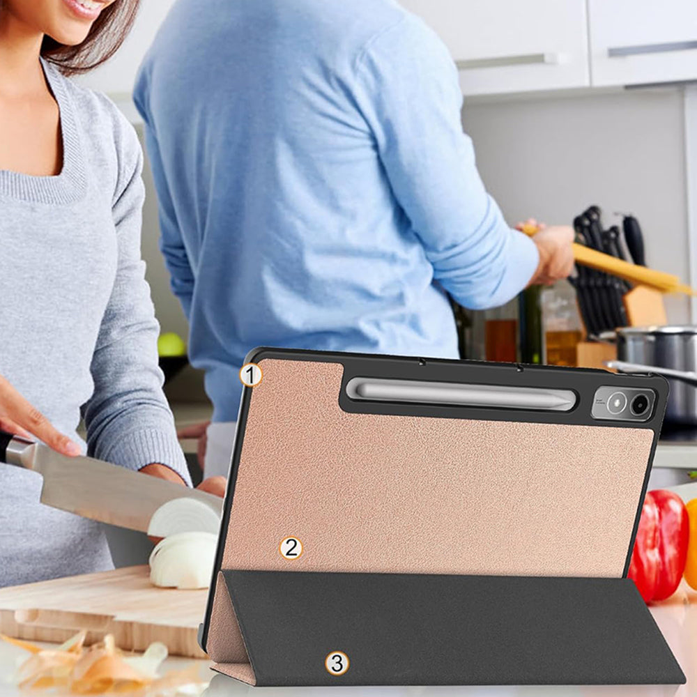 Futrola za Lenovo Tab P12, Techsuit, FoldPro Urban Vibe, Višebojna